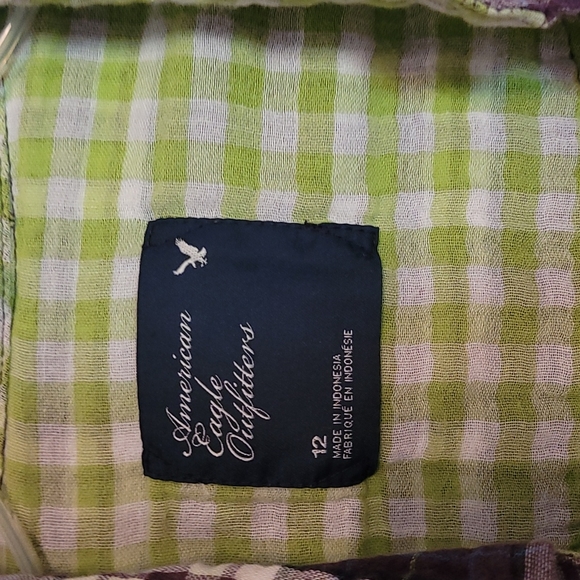American Eagle Outfitters snap button shirt - Picture 2 of 4